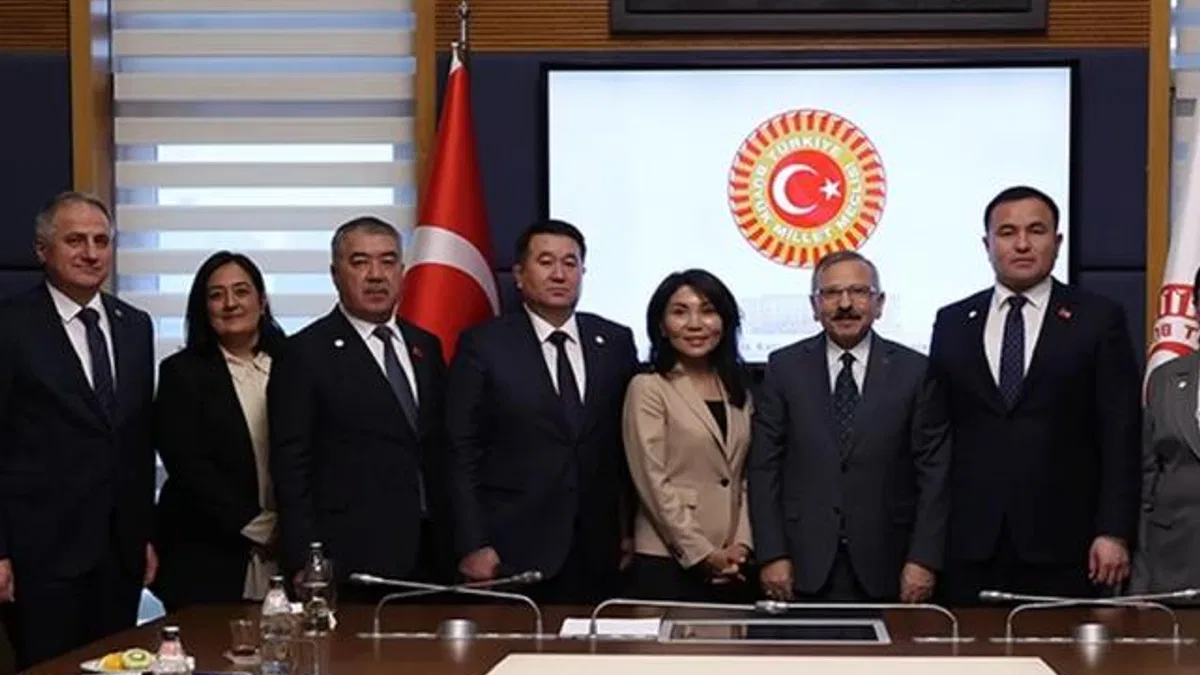 Türkiye ile Kırgızistan dostluk grupları TBMM’de görüştü