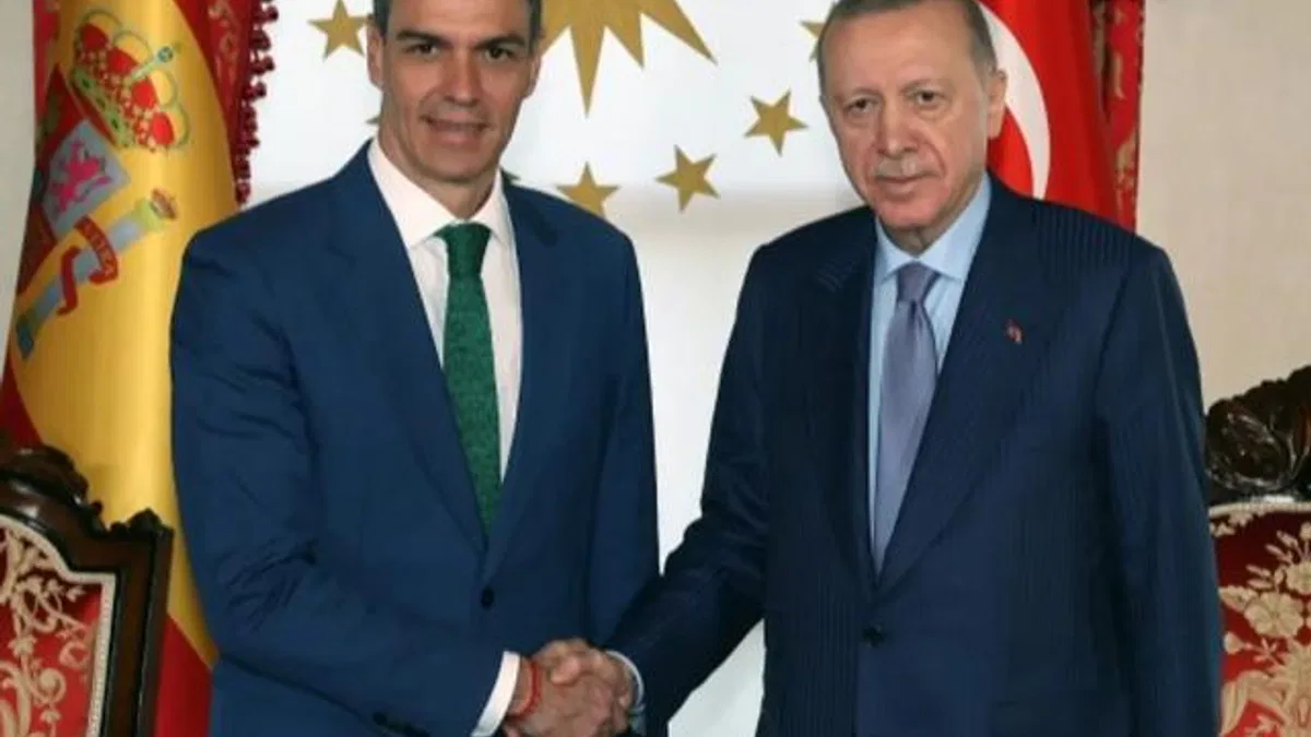 Cumhurbaşkanı Erdoğan, İspanya Başbakanı Sanchez ile görüştü