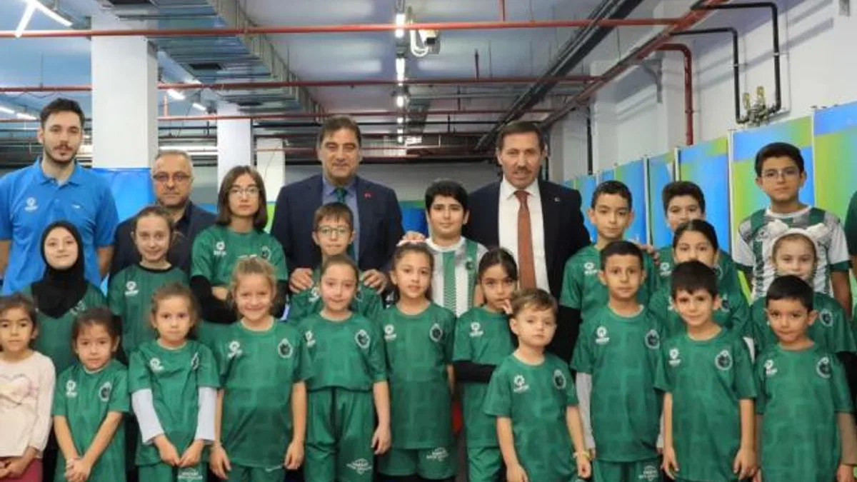 Konya’da Milletvekili Karaman ve Başkan Kılca sporcularla buluştu