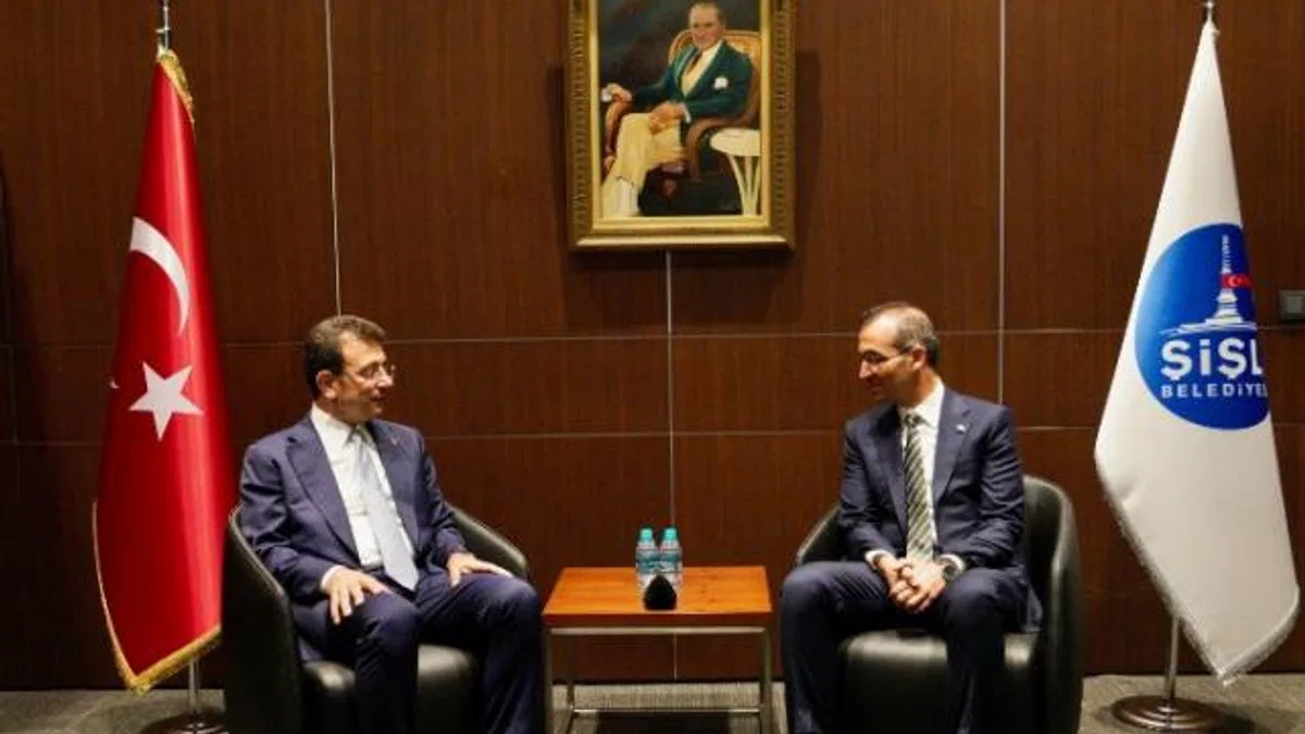 İmamoğlu’ndan Şahan’a tebrik ziyareti