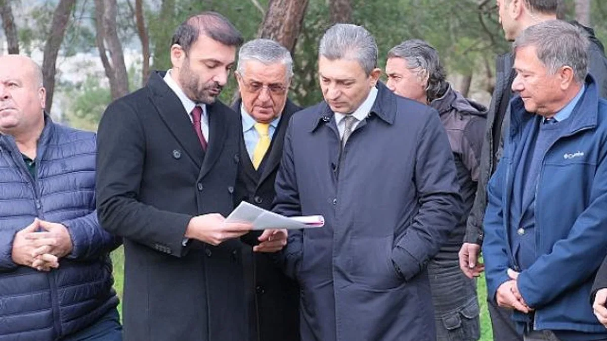 Antalya Valisi Şahin Kemer’de