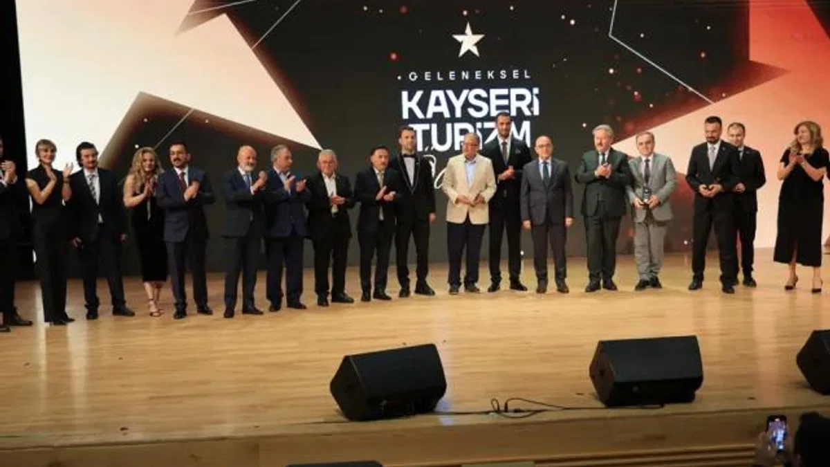 Kayseri Talas’a TAYOTED’den ‘turizme katkı’ ödülü