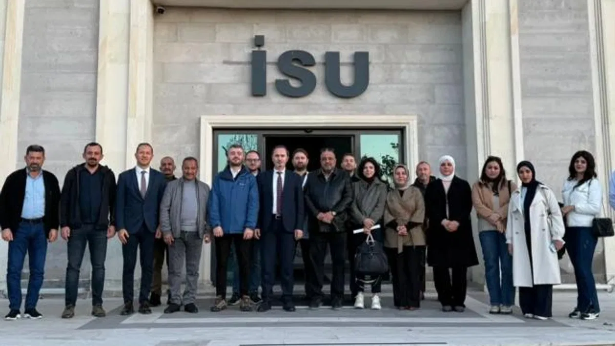 İSU, Iraklı teknik heyeti Kocaeli’de ağırladı