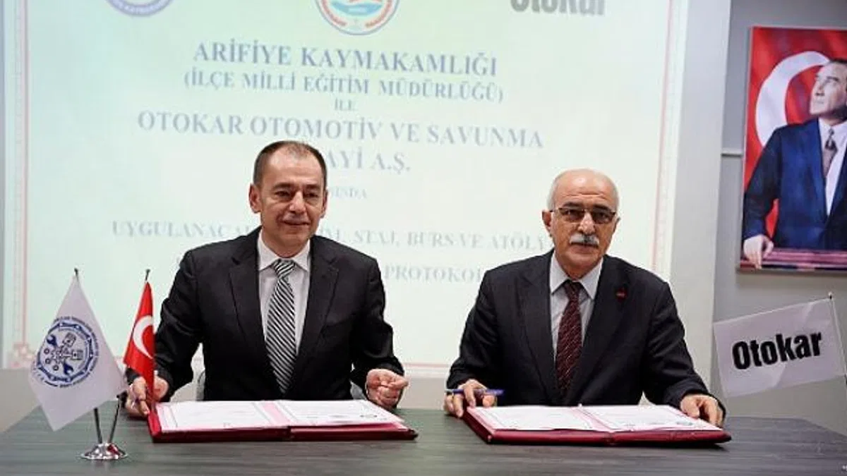 Otokar’dan Mesleki Eğitime Güçlü Destek “Otokar ile Güçlü Yarınlar” Projesi Başladı