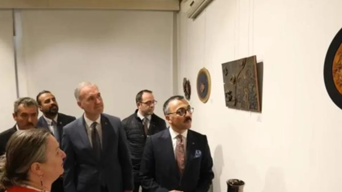 Bursa İnegöl’de ”Geleneksel Kapı Tokmakları Sergisi” görücüye çıktı