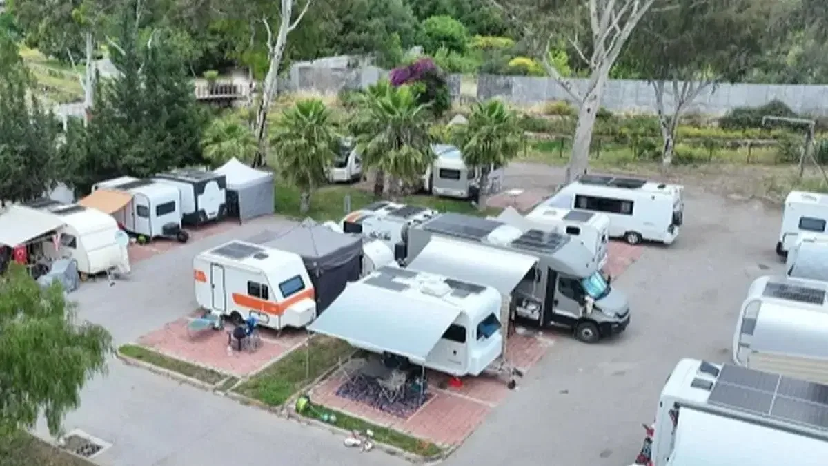 Konyaaltı Karavan Park’ta bayram yoğunluğu