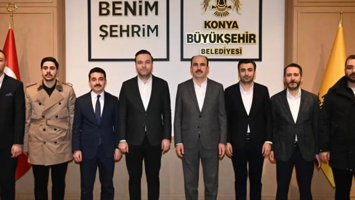 AK Gençlik’ten Konya’da Başkan Altay’a ziyaret