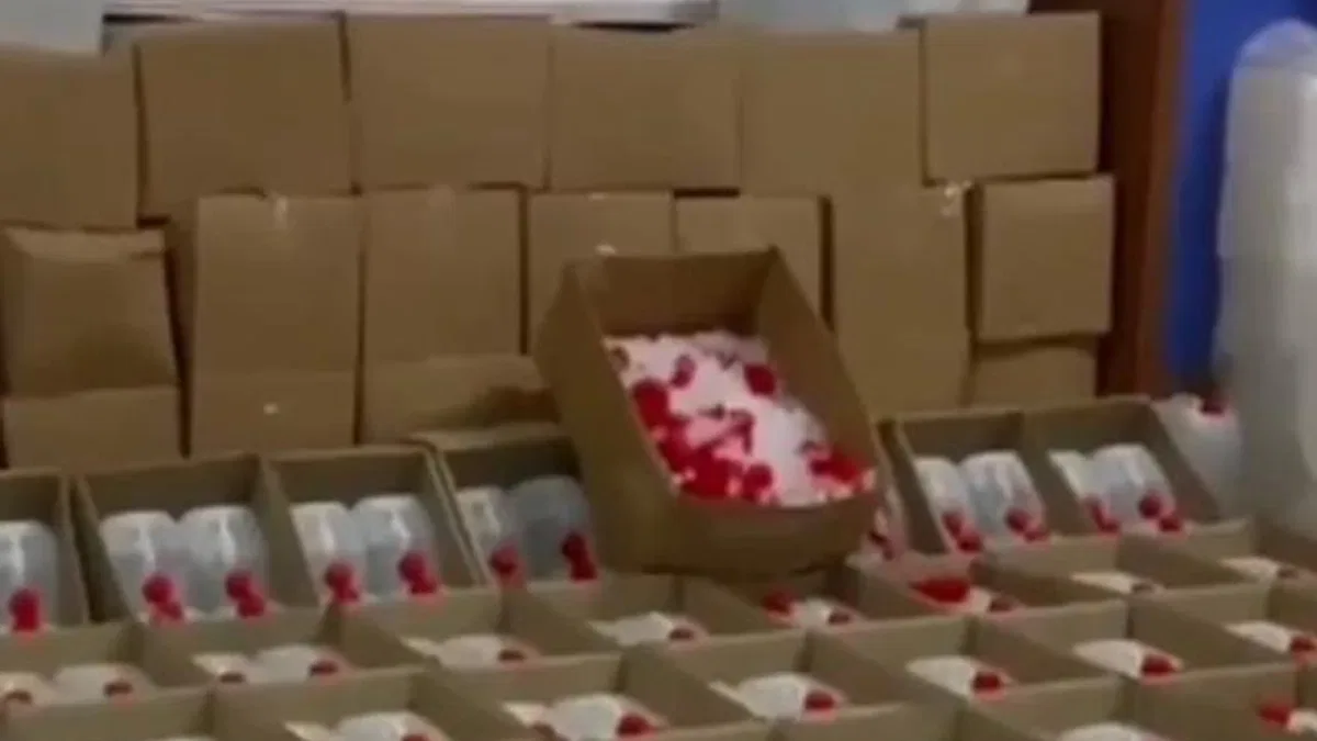 28 bin 400 litre sahte alkol ele geçirildi!