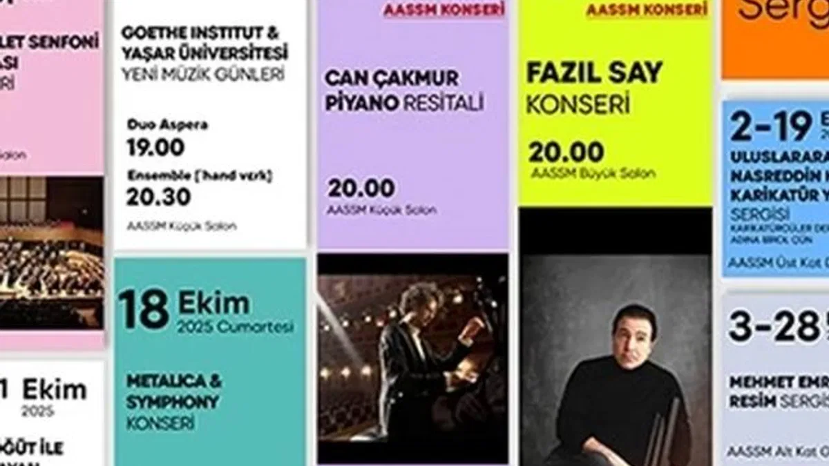 AASSM’de ekim ayı sanatla geçecek
