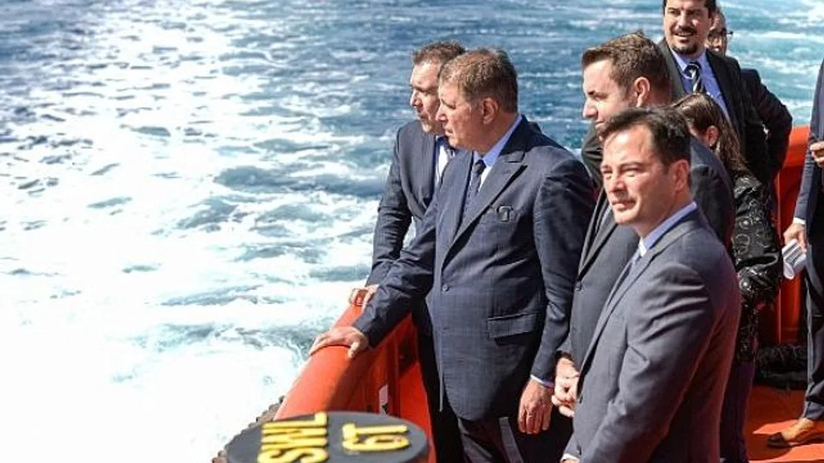 Başkan Tugay Aliağa’da liman bölgesini inceledi
