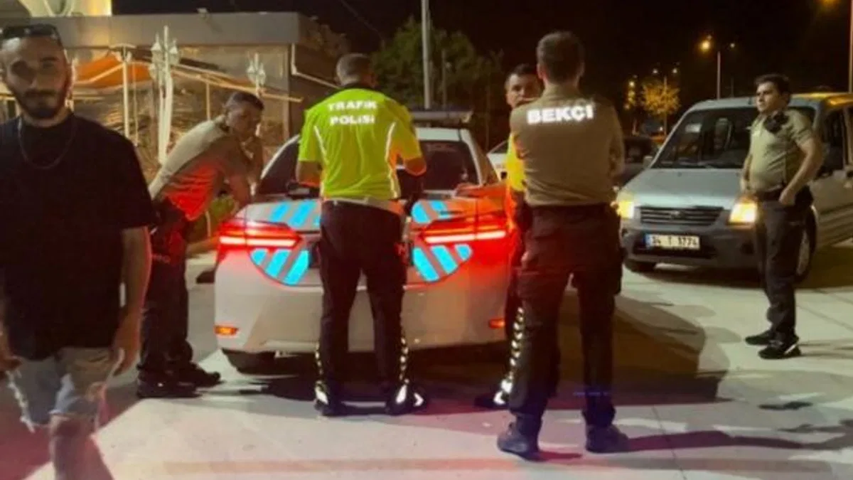Düzce’de polisten kaçan alkollü sürücü yakalandı
