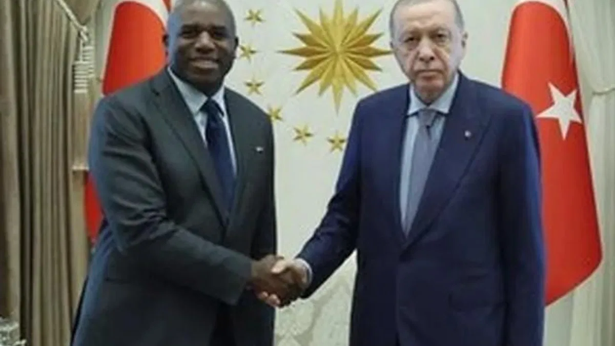 Cumhurbaşkanı Erdoğan, İngiltere Dışişleri Bakanı’nı kabul etti