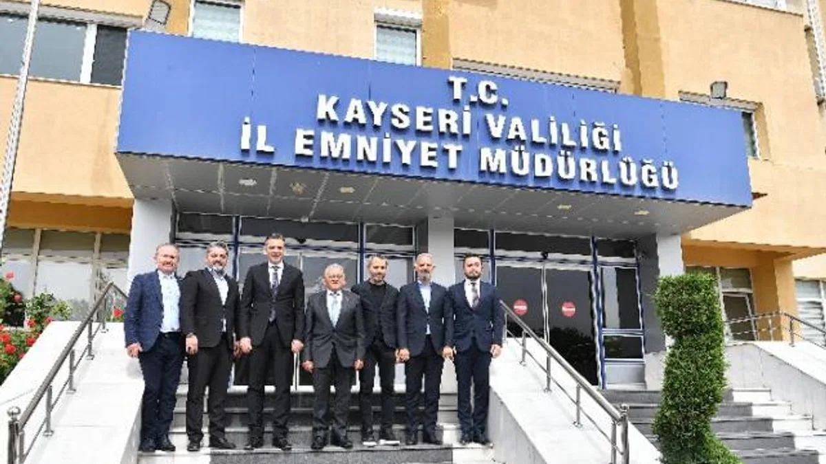 Başkan Büyükkılıç’tan İl Emniyet Müdürü Aydın’a “hayırlı olsun” ziyareti
