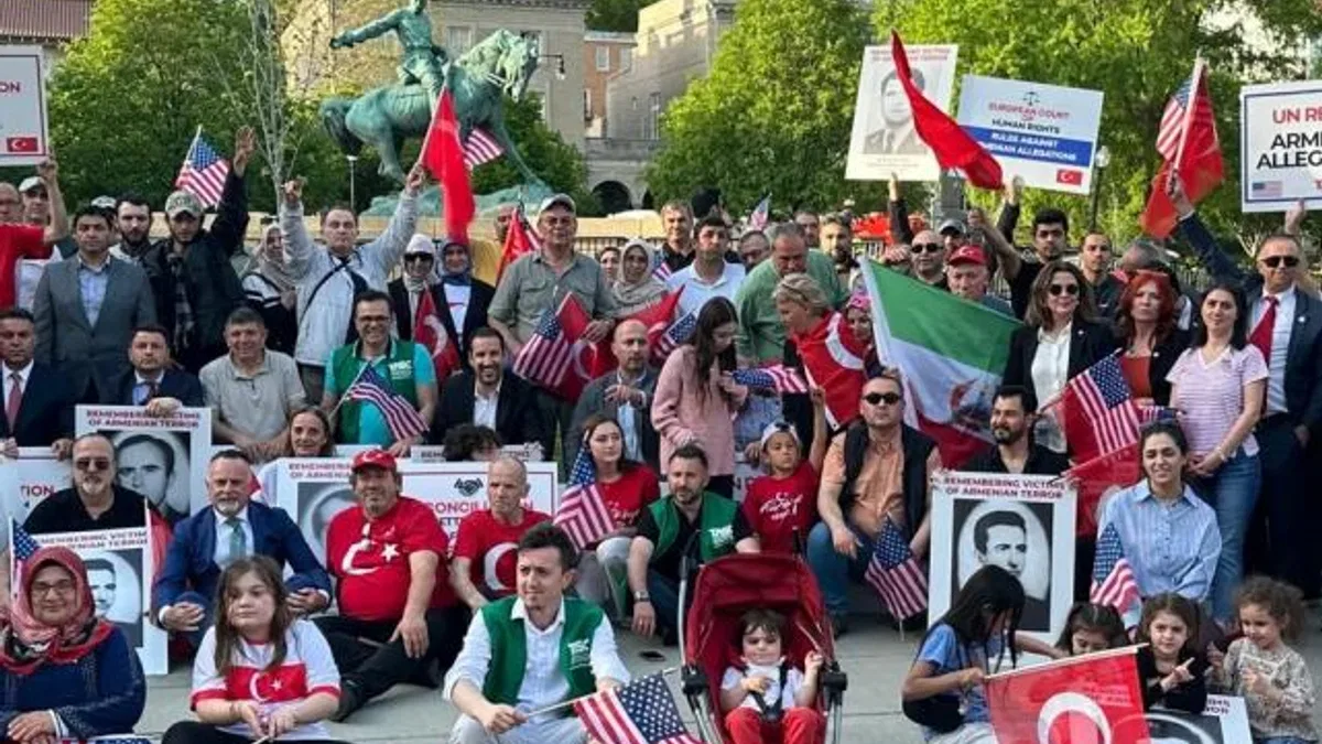 ABD’de Türklerden ‘sözde soykırım’ tepkisi