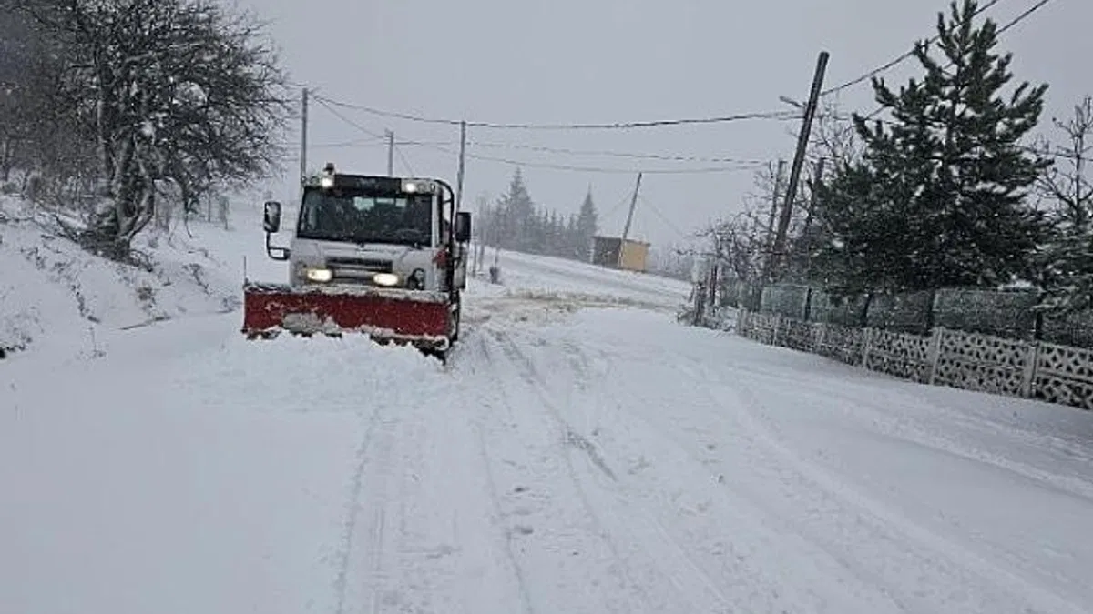 Osmangazi’de kar mesaisi başladı