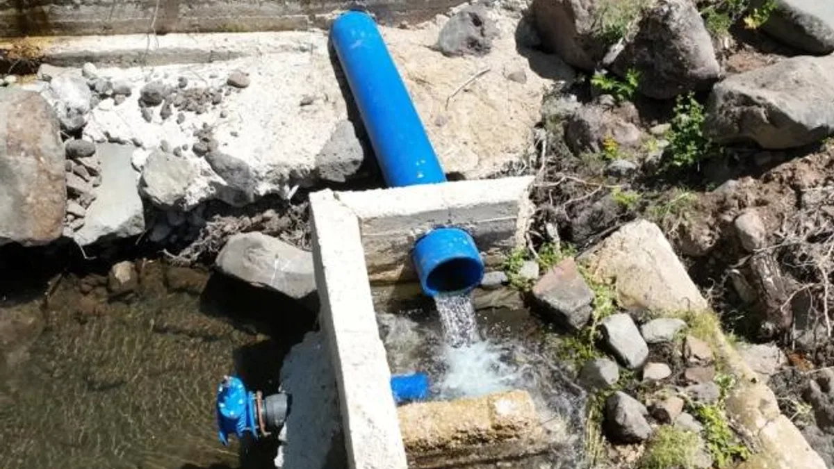 Malatya’da kırsal mahallelere kapalı sulama desteği