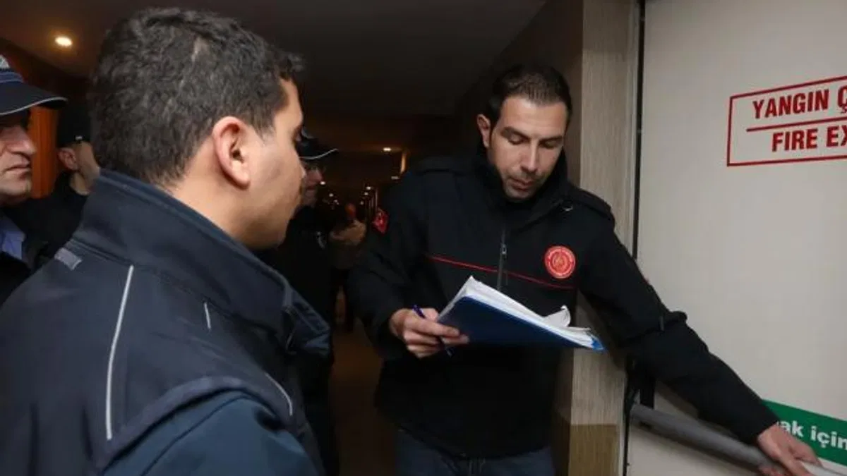 Gaziantep’te yangın riskine karşı yapı denetimleri sürüyor