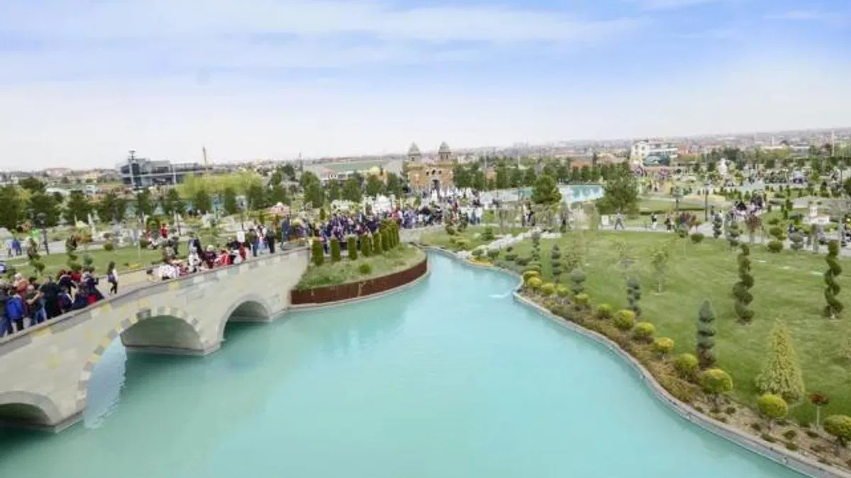 Konya Meram’ın efsane parkı yaza damga vurdu