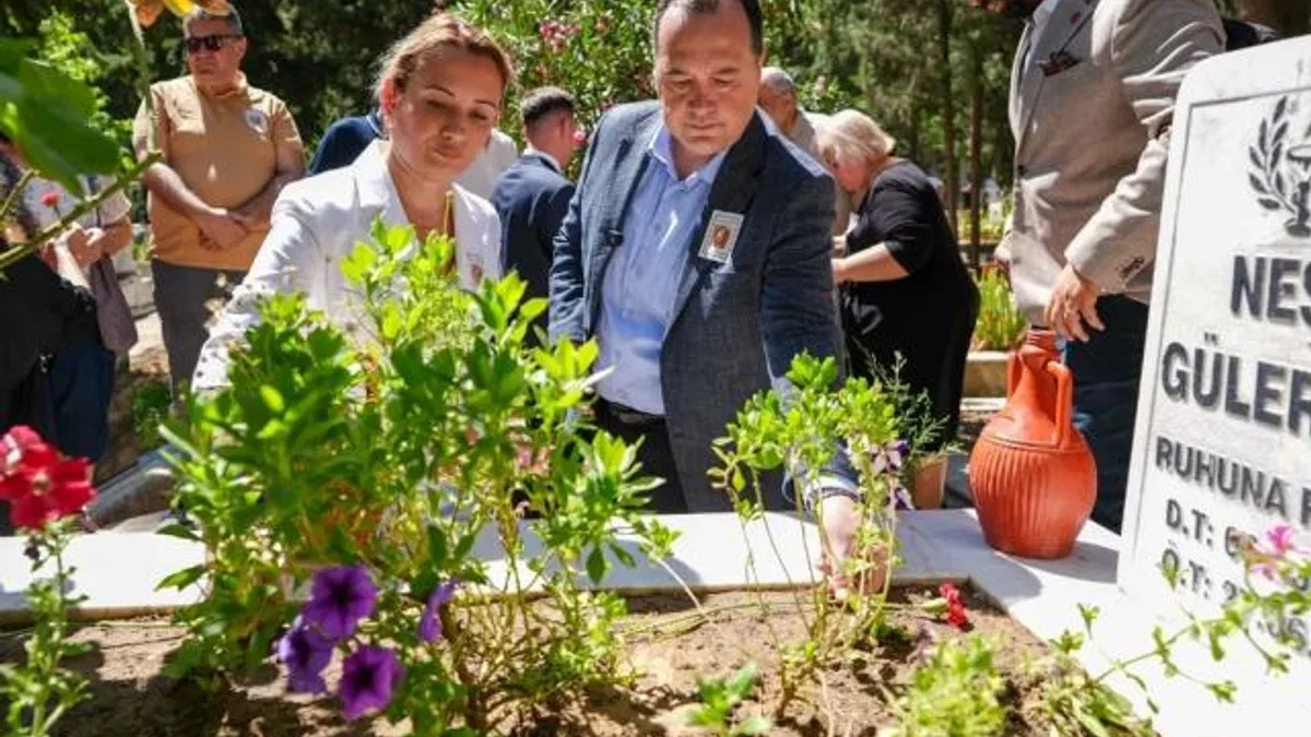 Manisa’da anlamlı anma töreni