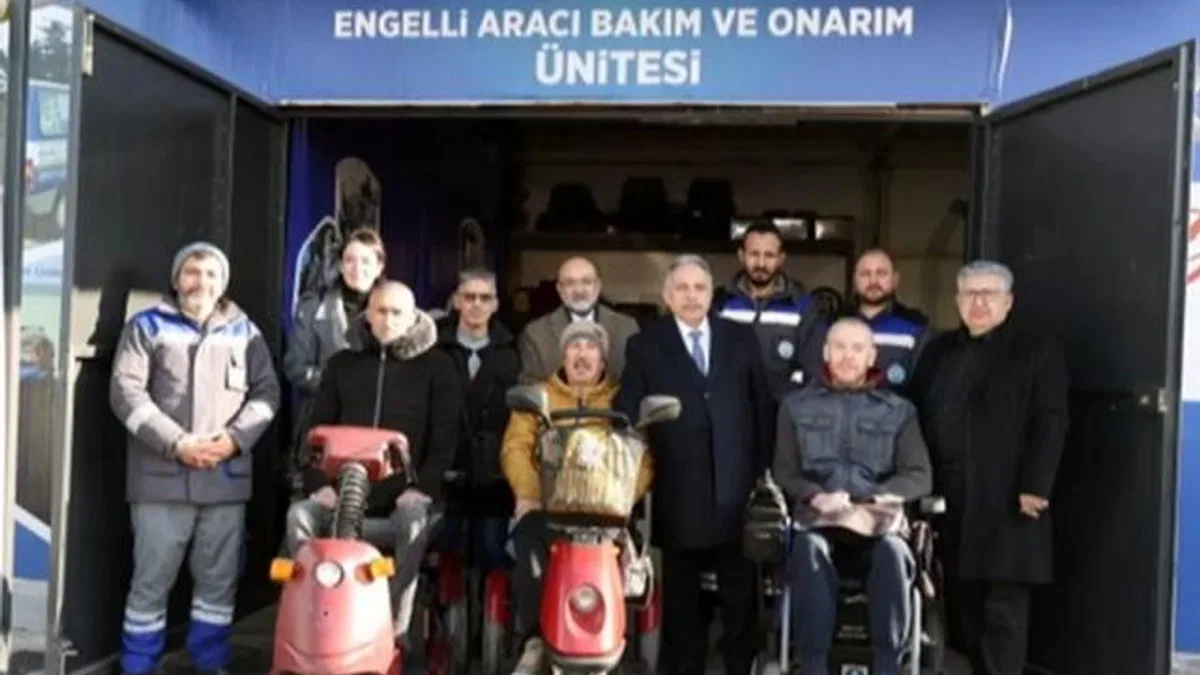 Kayseri Talas’ta engellilerin yüzünü güldüren tesis