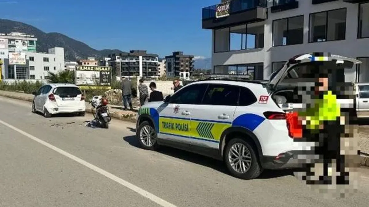 Antalya Finike’de trafik kazası