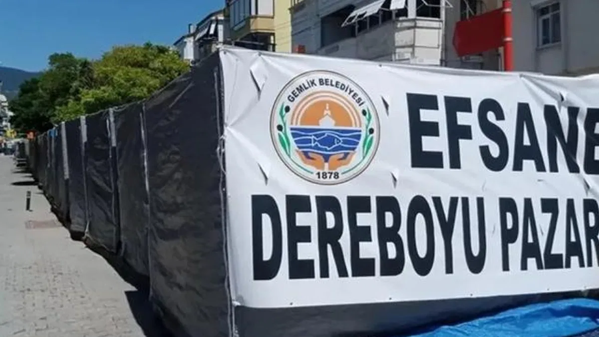 Bursa Kumla’da efsane Dereboyu Pazarı