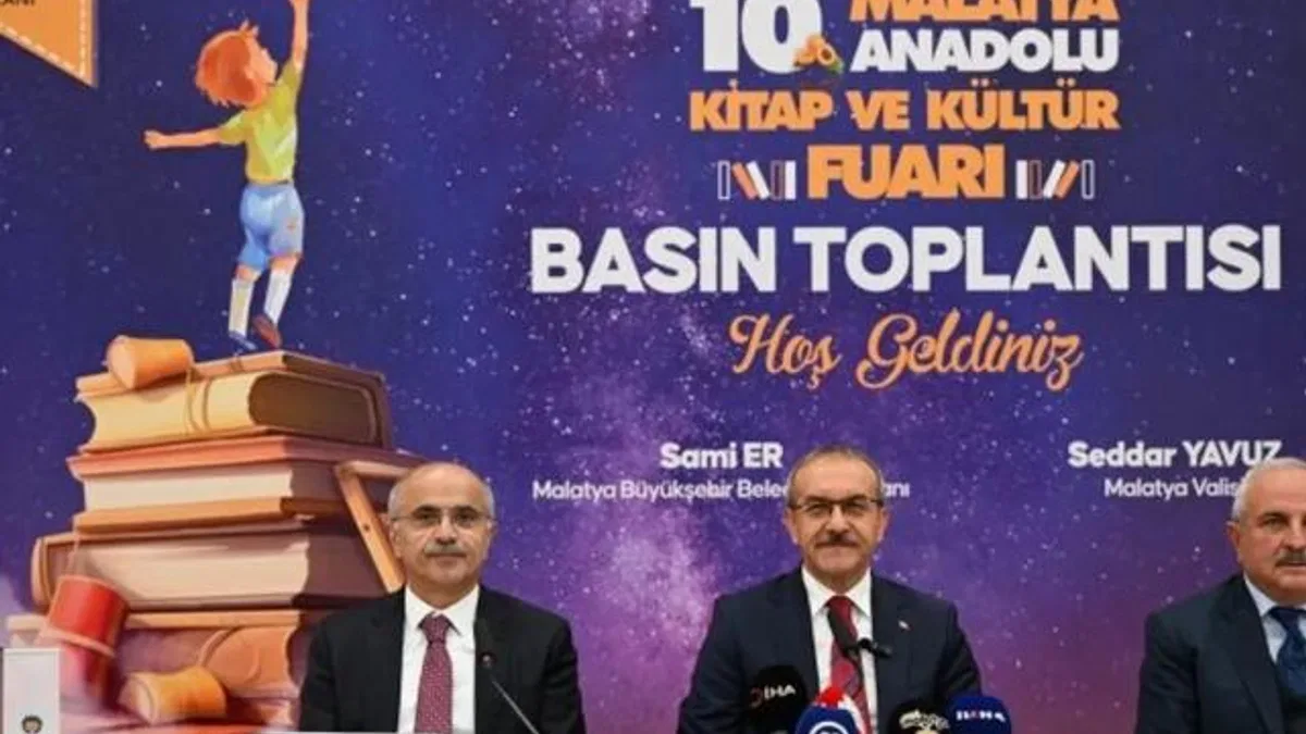 Malatya Anadolu Kitap Fuarı’na hazırlanıyor