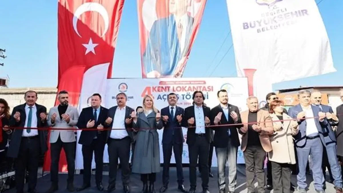 Denizli’de Büyükşehir 4. Kent Lokantasını hizmete açtı