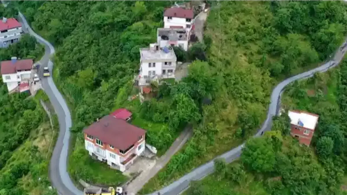 Ordu’da Yeşilköy Mahallesi modern yola kavuştu