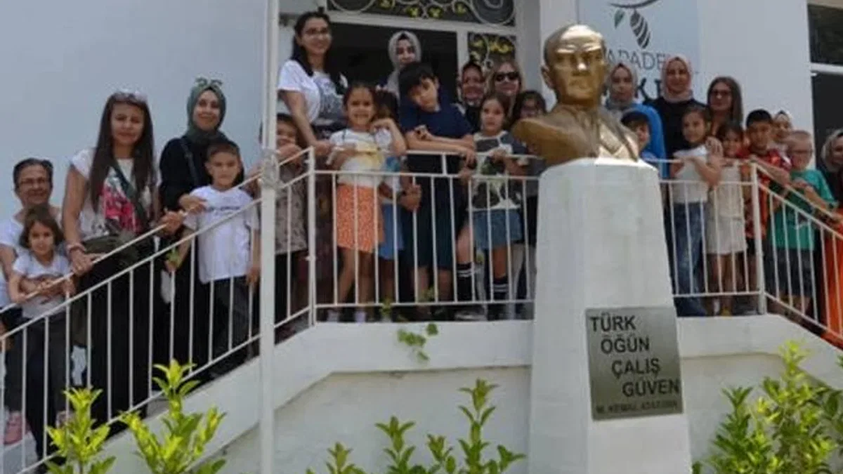 Antalyalı çocuklar Sapadere İpek Evi’nde