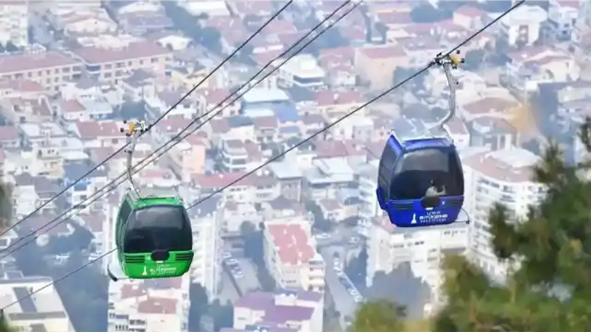 Balçova Teleferik Tesisleri’nde kapsamlı bakım çalışması