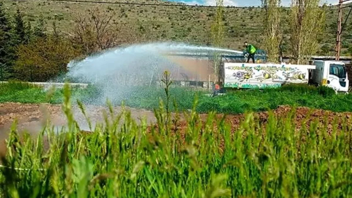 Kayseri Talas’ta haşerelere karşı erken önlem