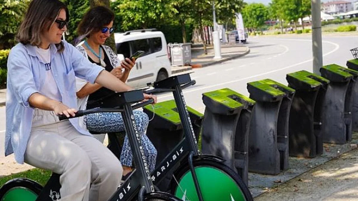 Hem bedenlerini hem telefonlarını şarj ettiler; 2024’te 109 bin 73 dakika pedal çevrildi
