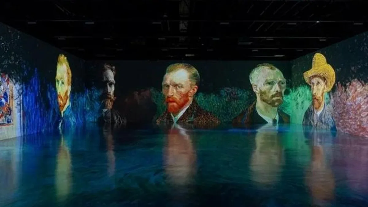 Van Gogh: Işığın İzinde sergisine ziyaretçi rekoru
