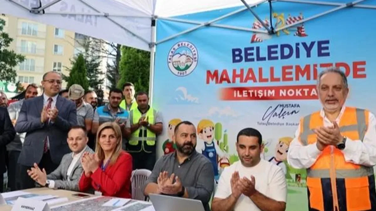 Kayseri Talas’ın ‘Belediye Mahallemizde’ uygulamasına övgü