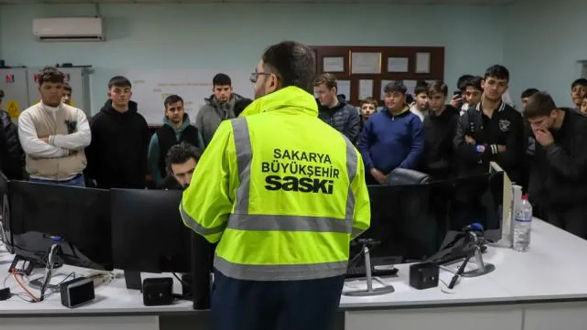 SASKİ’nin arıtma ve enerji üretim tesisleri öğrencilere kılavuz olmaya devam ediyor