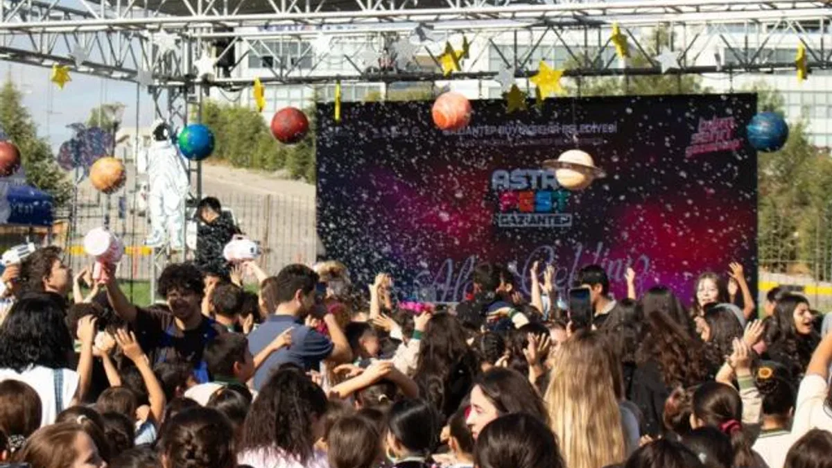 AstroFest Gaziantep Bilim Şenliği başladı