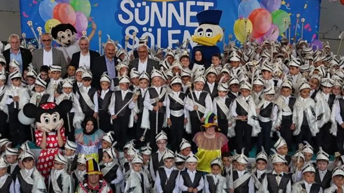 Kocaeli Gebze Belediyesi’nden geleneksel sünnet şöleni
