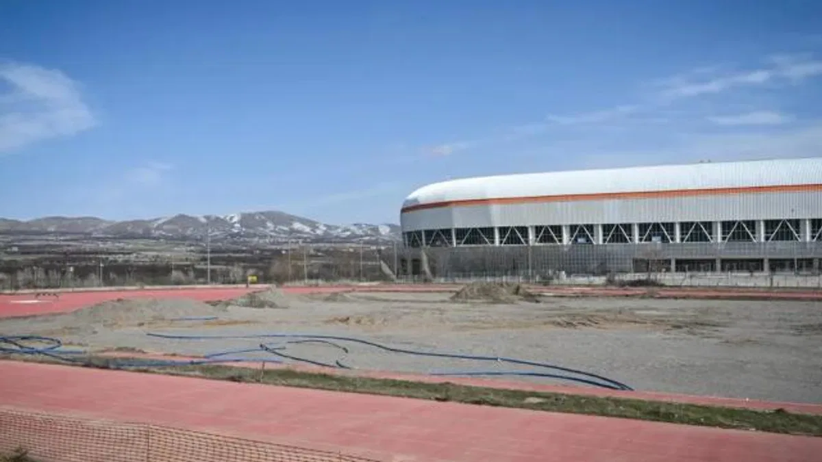 Malatya’da Spor Köyü Atletizm Pisti inşaatı başladı