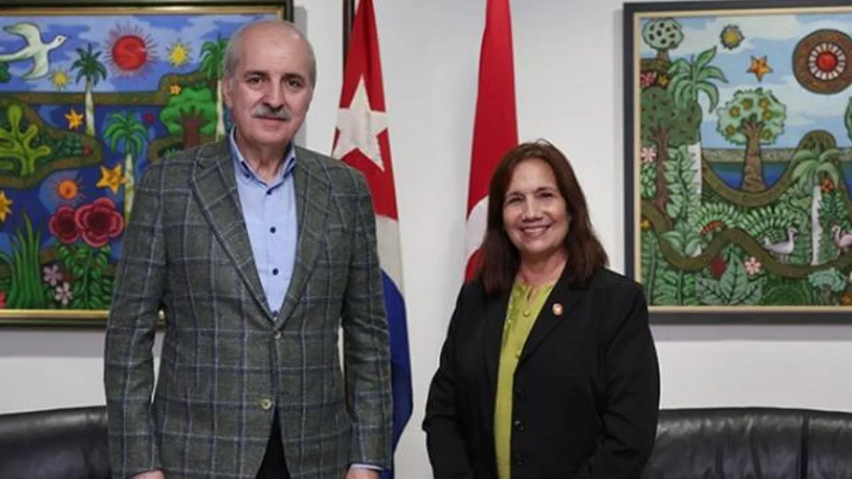 TBMM Başkanı Kurtulmuş Havana’ya geçti