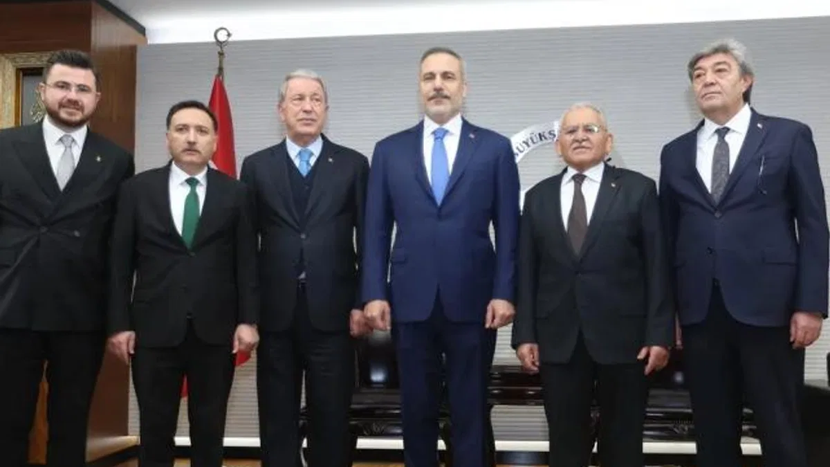 Dışişleri Bakanı Hakan Fidan’dan Kayseri çıkarması