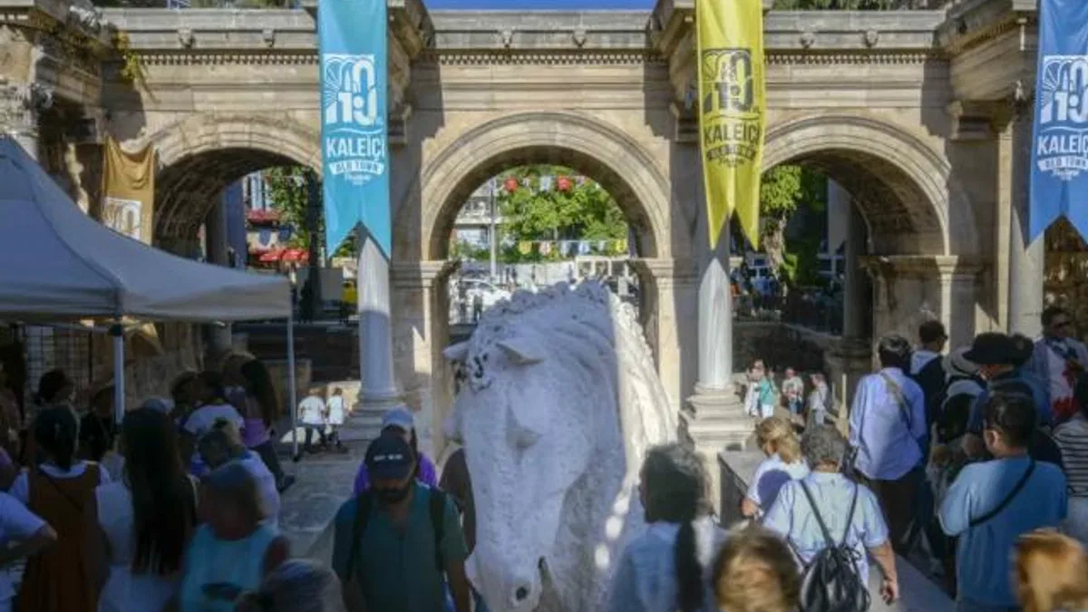 Antalya’da 10. Kaleiçi Old Town Festivali sona erdi