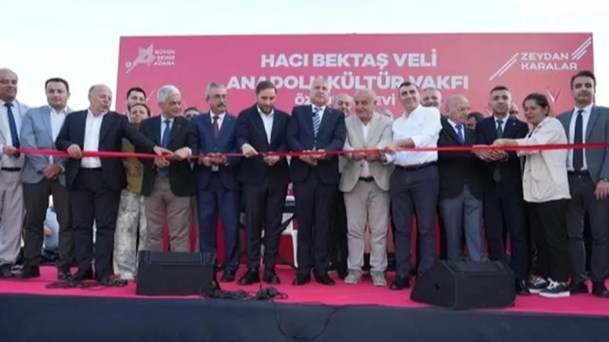 Hacıbektaş Veli Anadolu Kültür Vakfı Özgür Cemevi açıldı