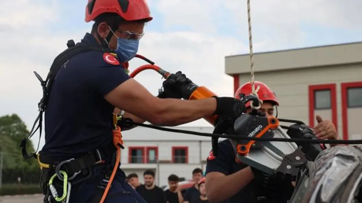 Sakarya’da geleceğin ateş savaşçıları nefes kesti