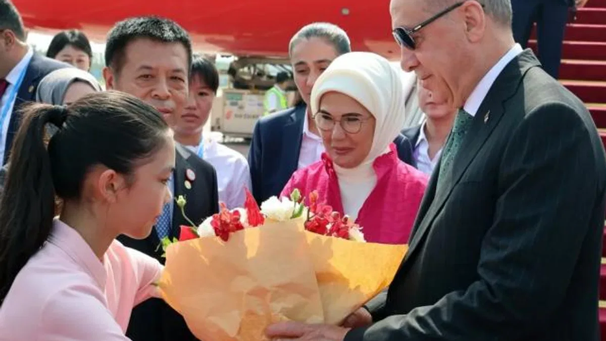 Cumhurbaşkanı Erdoğan, Şanghay İşbirliği Örgütü Zirvesi için Çin’de