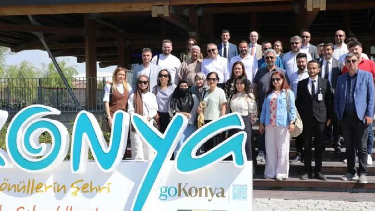 Filipinler’den gelen turizm heyeti Konya’yı keşfetti