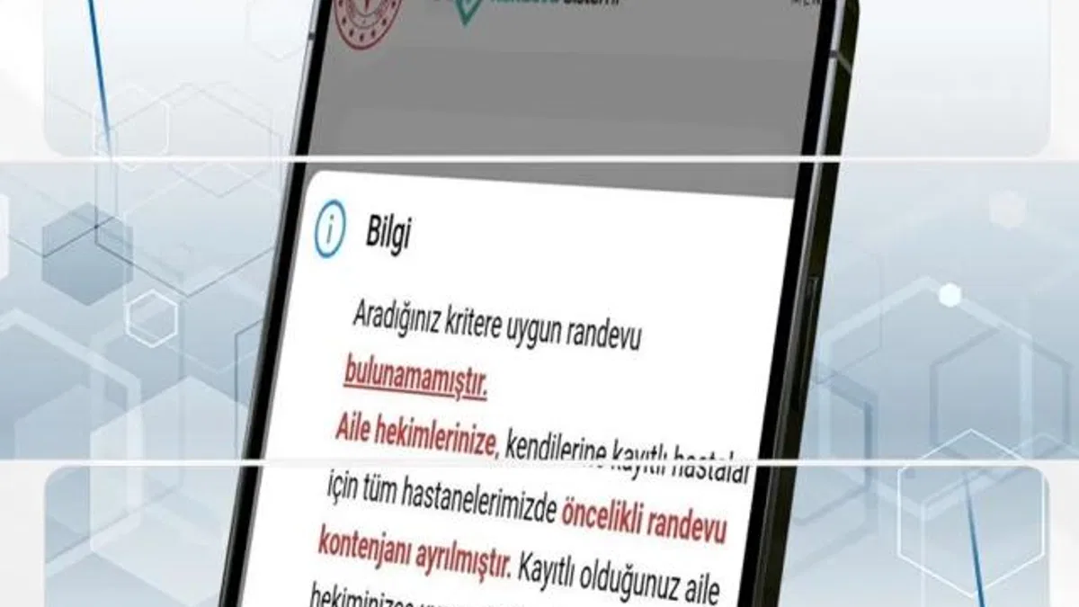 İSTAHED: MHRS’deki yeni uygulama sevk zinciri değil