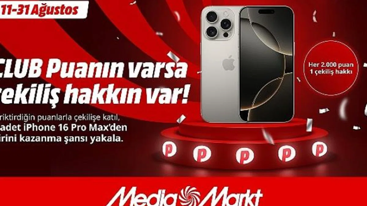MediaMarkt’tan puanları hediyeye dönüştüren kampanya