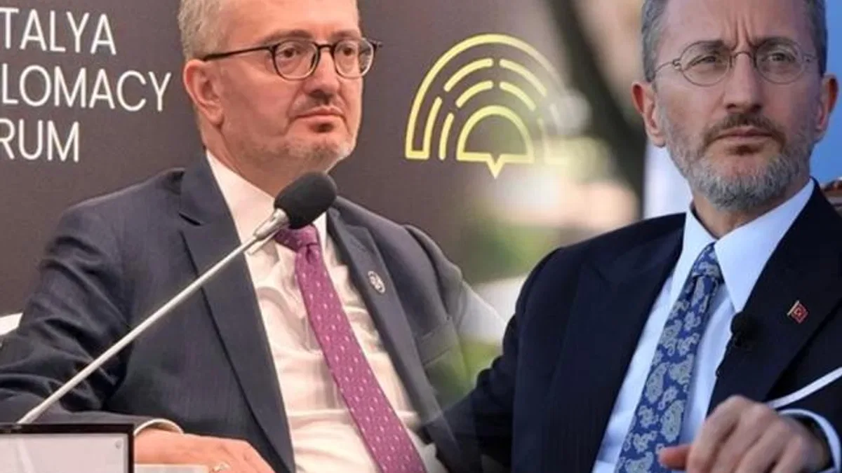Altun görev değişimiyle TİHEK Başkanlığı’na, Duran İletişim Başkanlığı’na getirildi