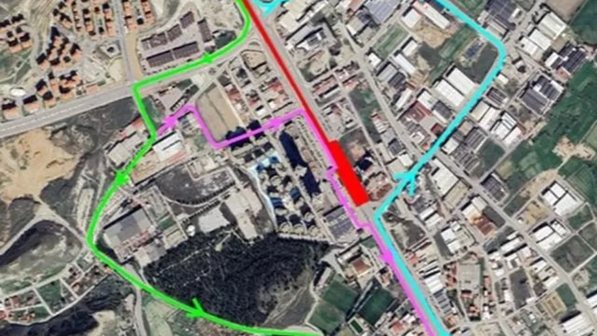 Denizli’de Menderes Bulvarı trafiğe kapanıyor